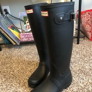 Hunter rain boots